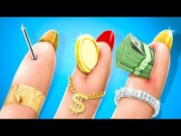 ترفند های خنده دار 123 دختر پولدار و دختر بی پول در مدرسه