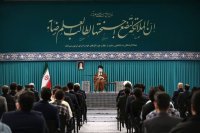 دیدار نخبگان جوان و استعدادهای برتر علمی با رهبر انقلاب