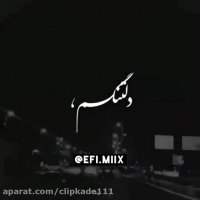 دلتنگم . کلیپ دلتنگی عاشقانه